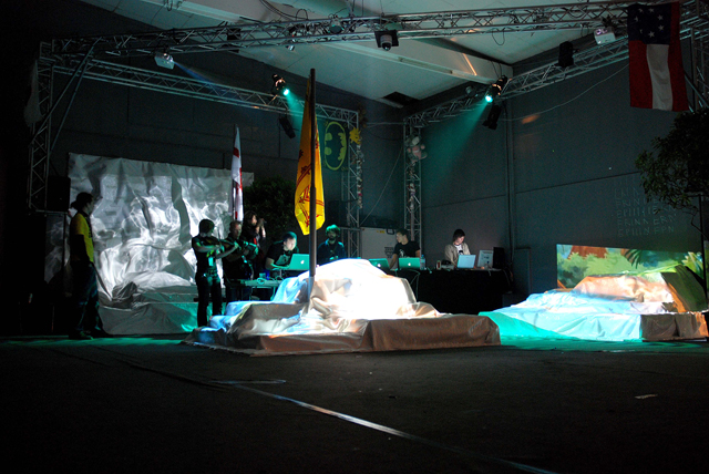 Weites Land · Installation · Donaufestival Krems 2009