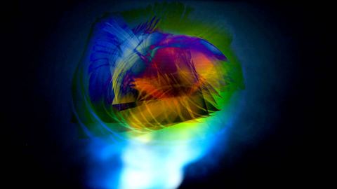 Gammaray 2012 · Lichtskulptur, Photographie 42 von 48