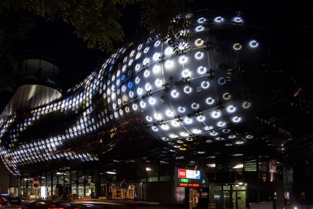 Kunsthaus Graz · BIX · Hyperillusion 2015 – Hyperillusion Graz / The Stone