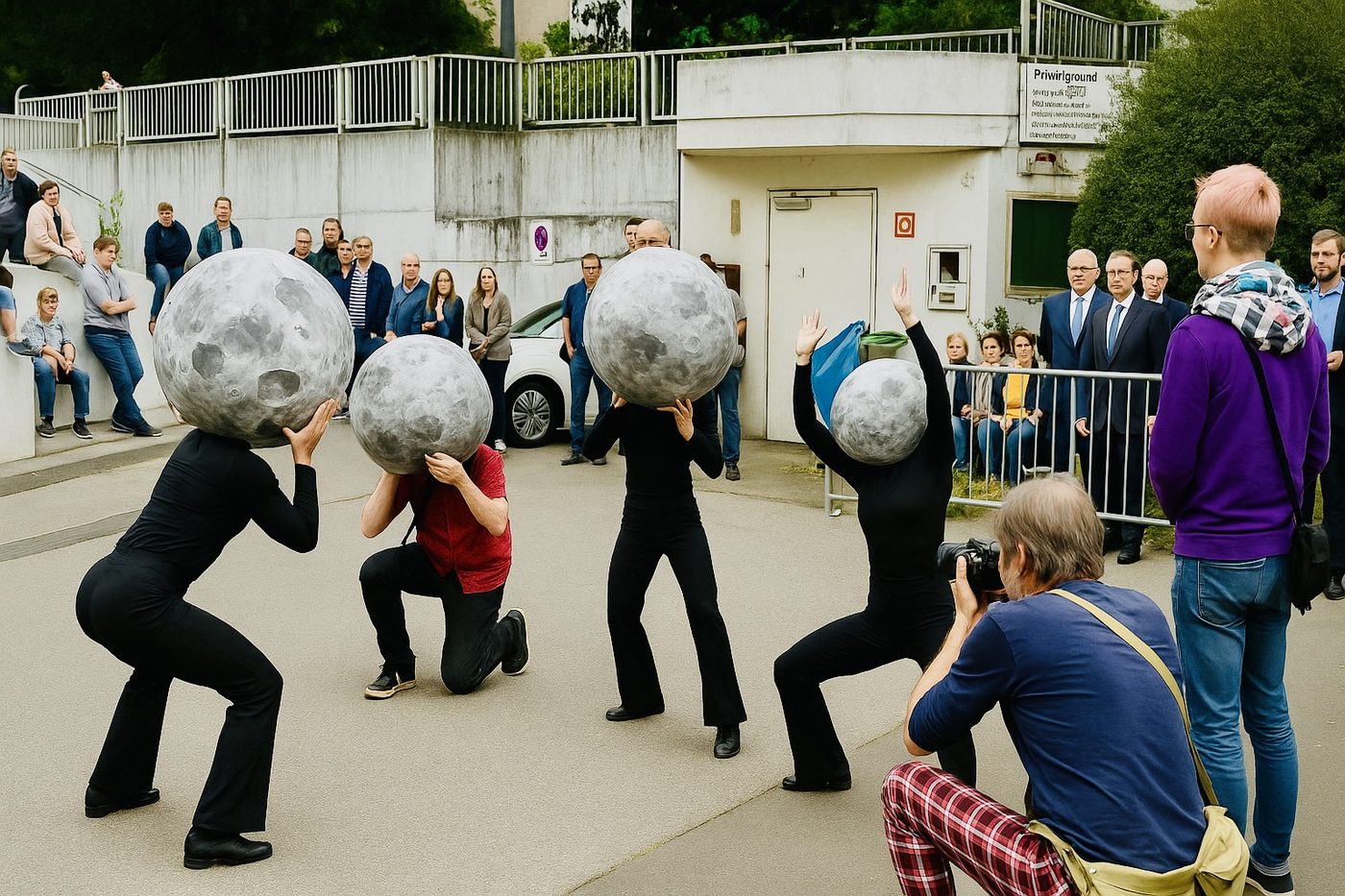 Partizipative Performance mit Mondobjekten