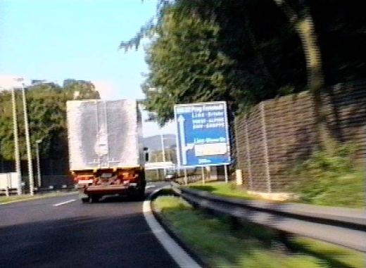 Skulptur in Bewegung · Transport Wien – Linz · Videoframe