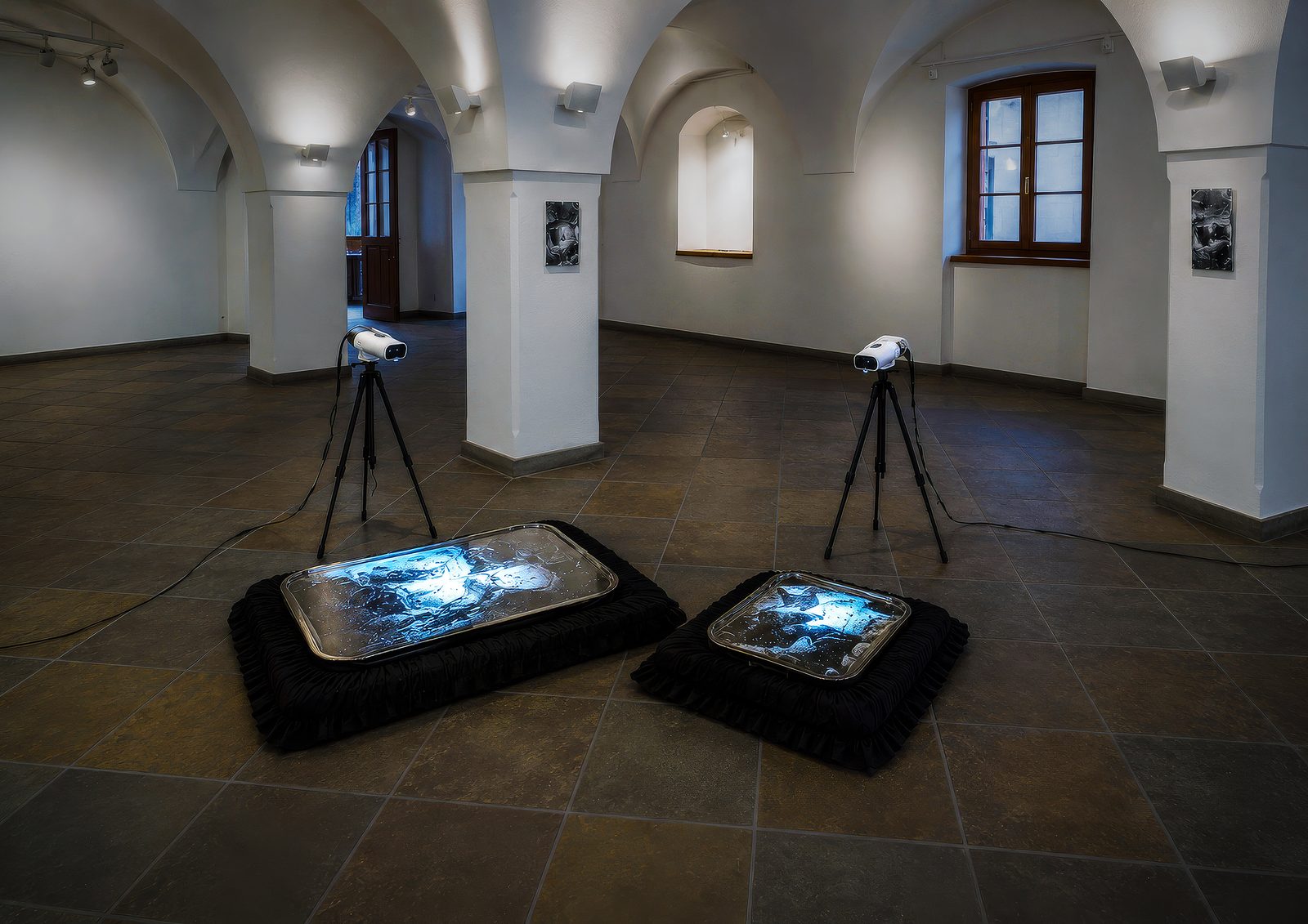Der schmutzige Blick, Installationsansicht, Gewölbe