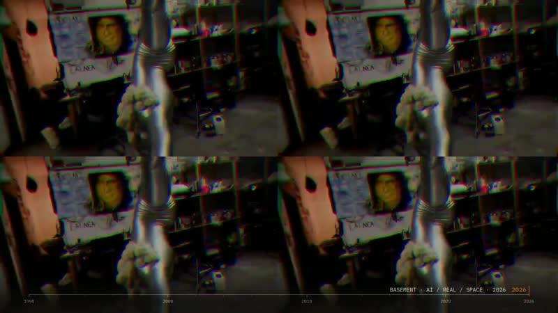 SPURENKÖRPER 09:28 – BASEMENT · AI / REAL / SPACE · 2026
